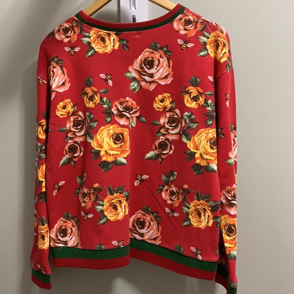 Flowers and bees sweater forever 21 crewneck - Picture 4 of 4